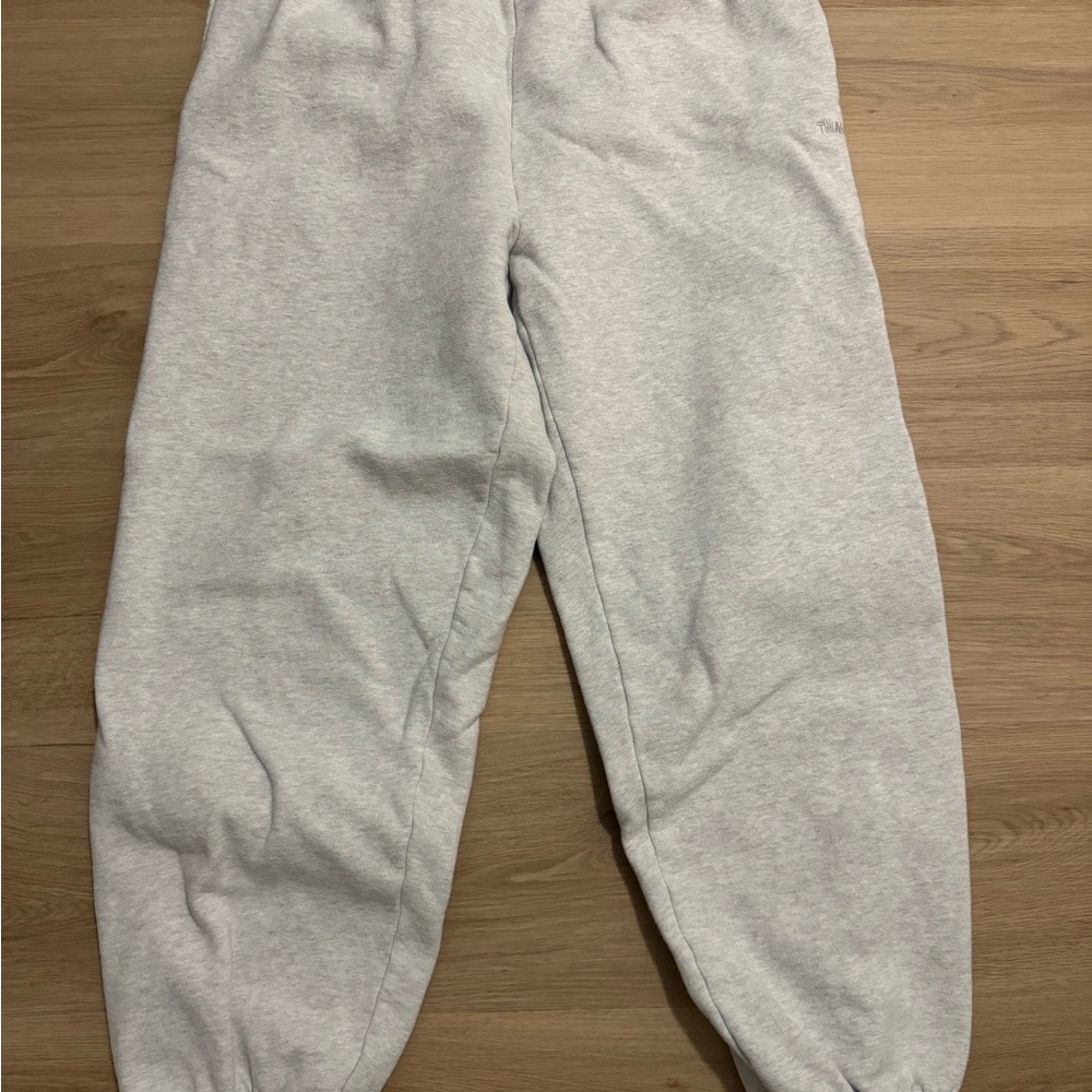 TNA Light Gray Jogger Sweatpants